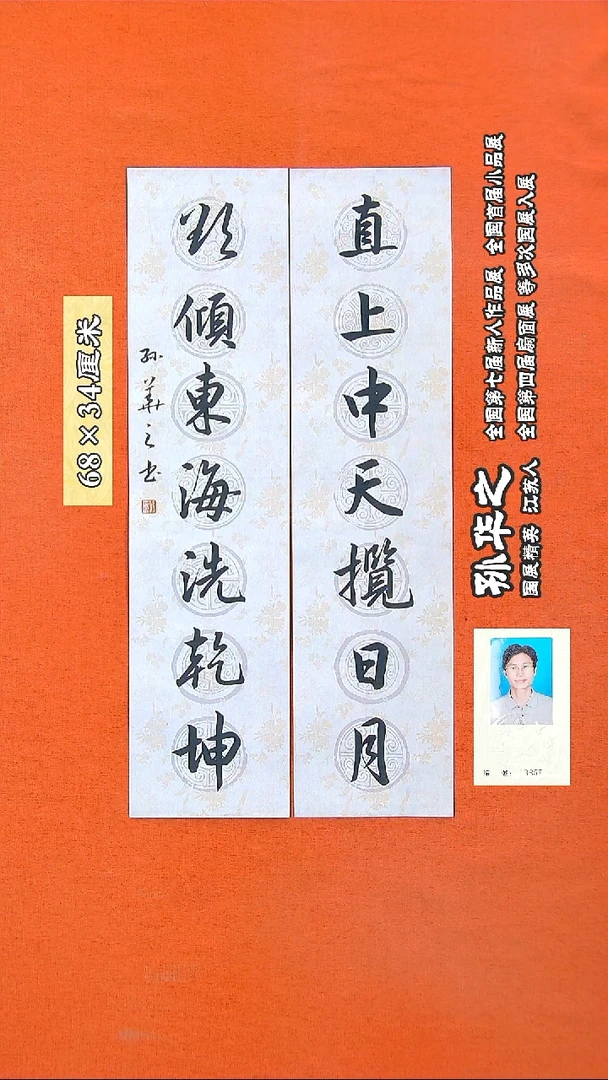 书法105R孙华之书法作品