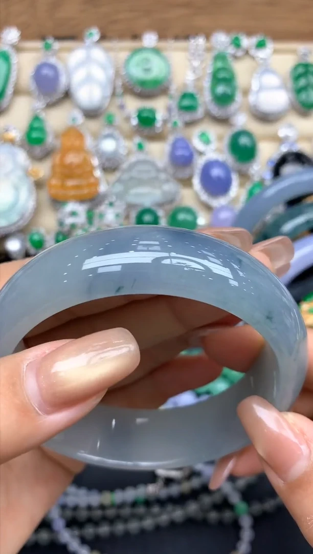 未镶嵌手镯翡翠310-中国好珍宝