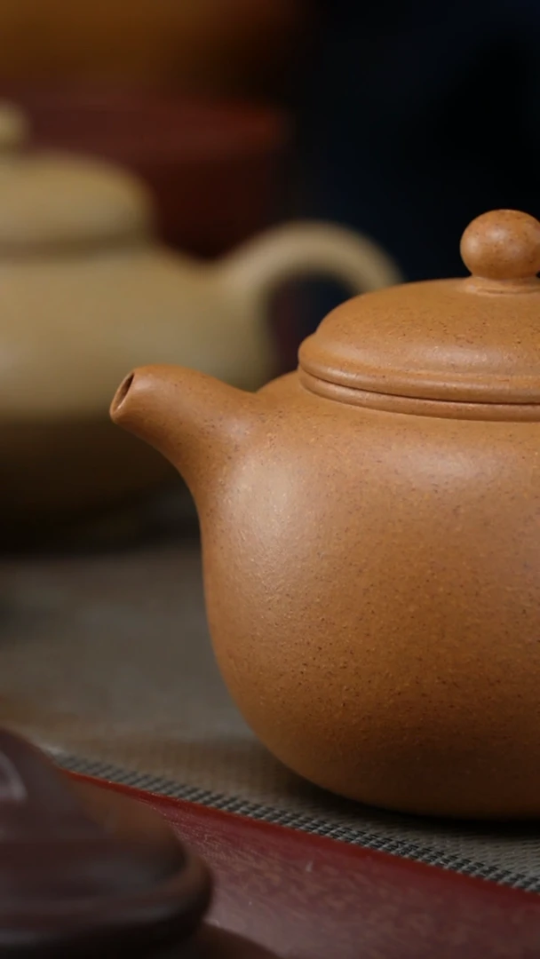 茶壶紫砂曼*金黄匏樽