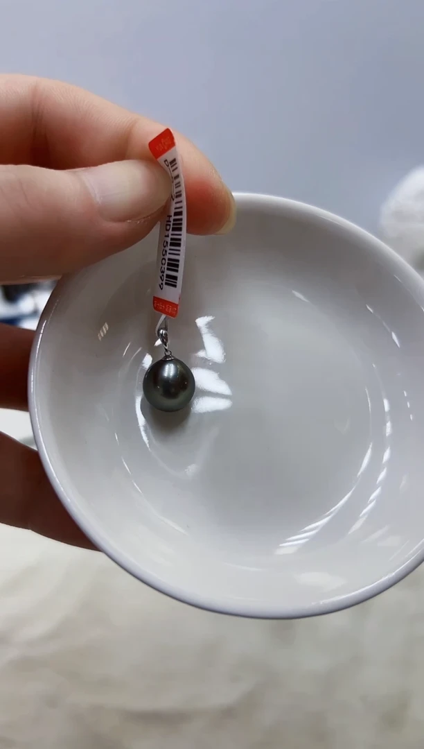 18K金镶嵌海水珍珠DA吊坠@@hd155