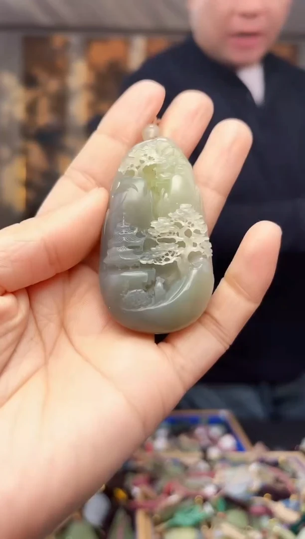 【闪购商品】和田玉挂件未镶嵌拍一发一