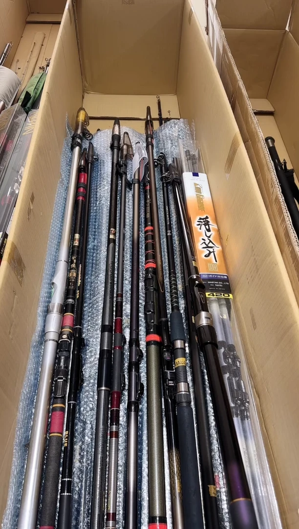 ?***敏 小李日本中古渔具鱼竿