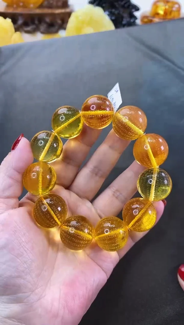 【闪购商品】琥珀手链未镶嵌手串