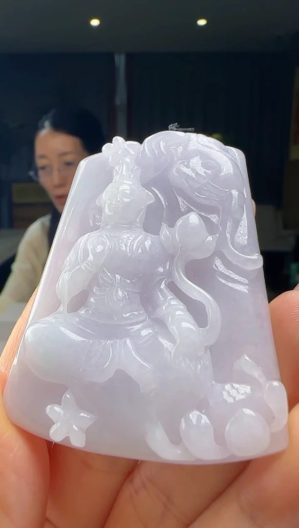 翡翠未镶嵌颈饰YJ@@WS1WX39375