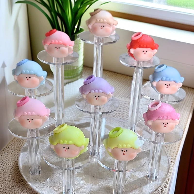 【手感漆】夜光晕染天使头莉莉丝手办