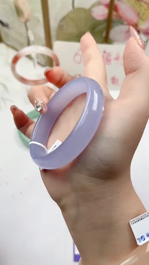 石英质玉手镯未镶嵌X7微色差57.5mm