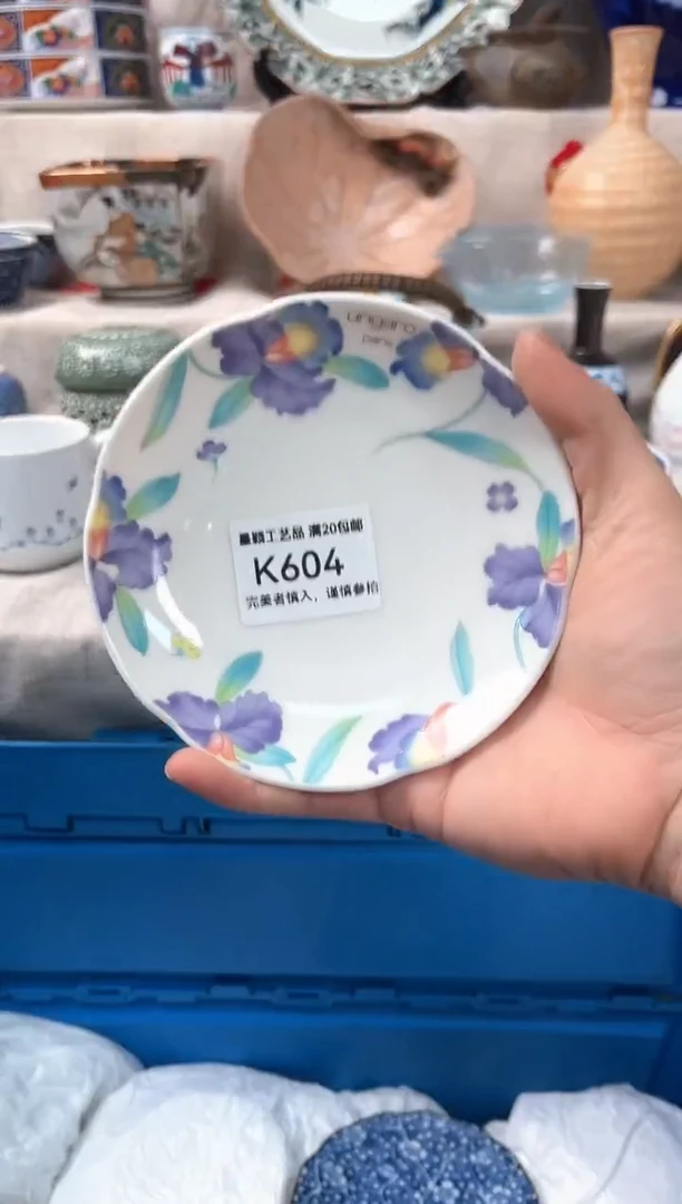 【闪购商品】604K瓷盘 餐具 默认接受微瑕下单