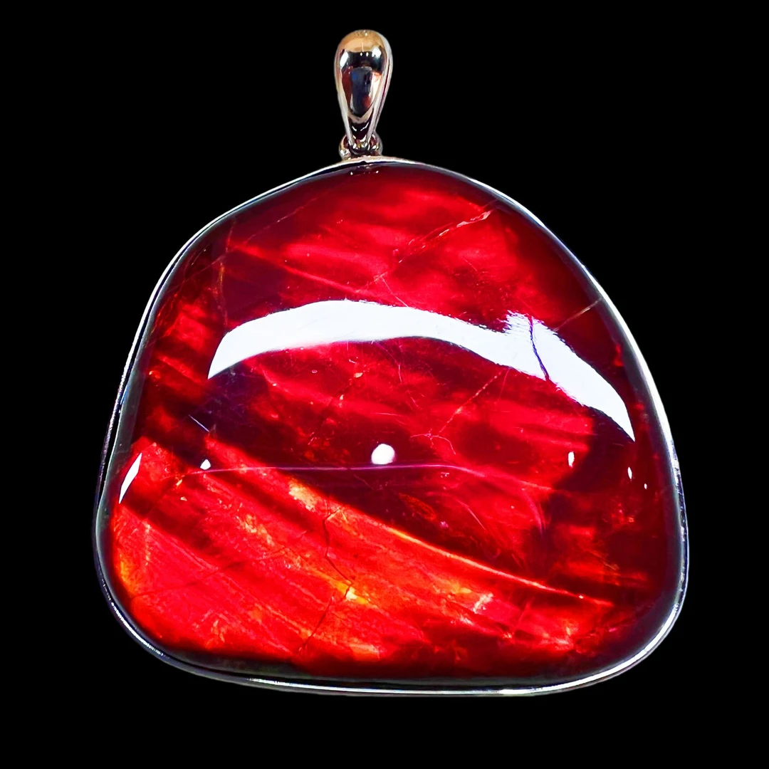 【斑彩】41.9mm  加拿大 N-38   DZ-E 创意饰品 E558