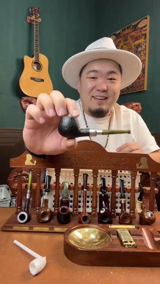 石楠木木雕款意大利进口石楠木烟斗