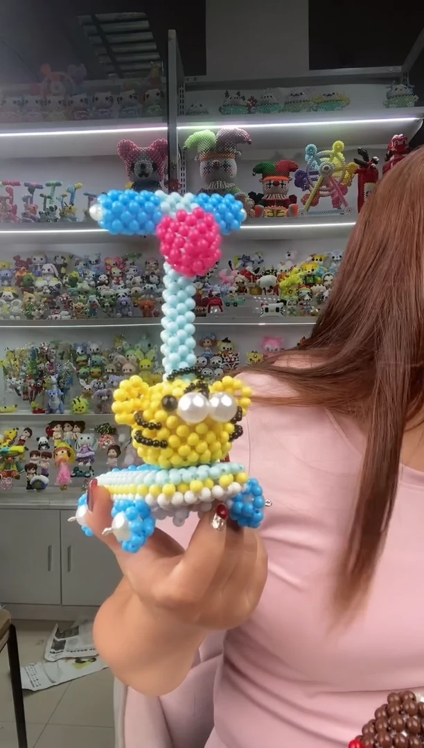 亚克力0971卡6糖果珠老虎材料包1套