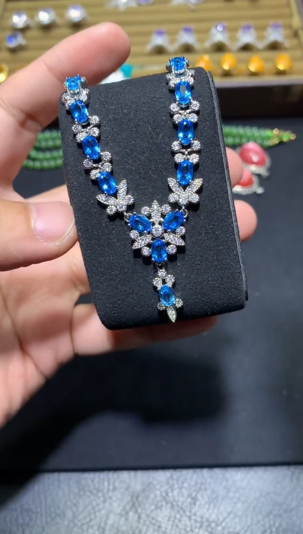 颈饰未镶嵌托帕石P19【多样性发其一】