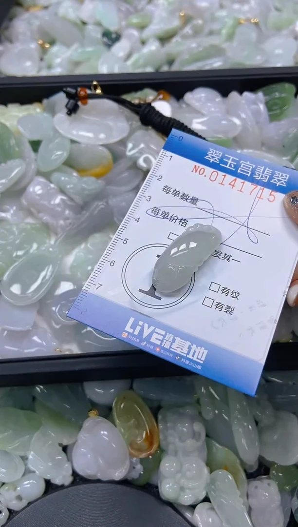 翡翠未镶嵌颈饰闪购0141715