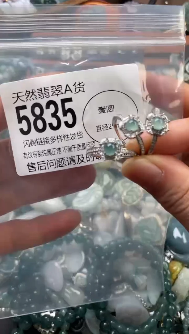 颈饰未镶嵌翡翠多样性发其一5835