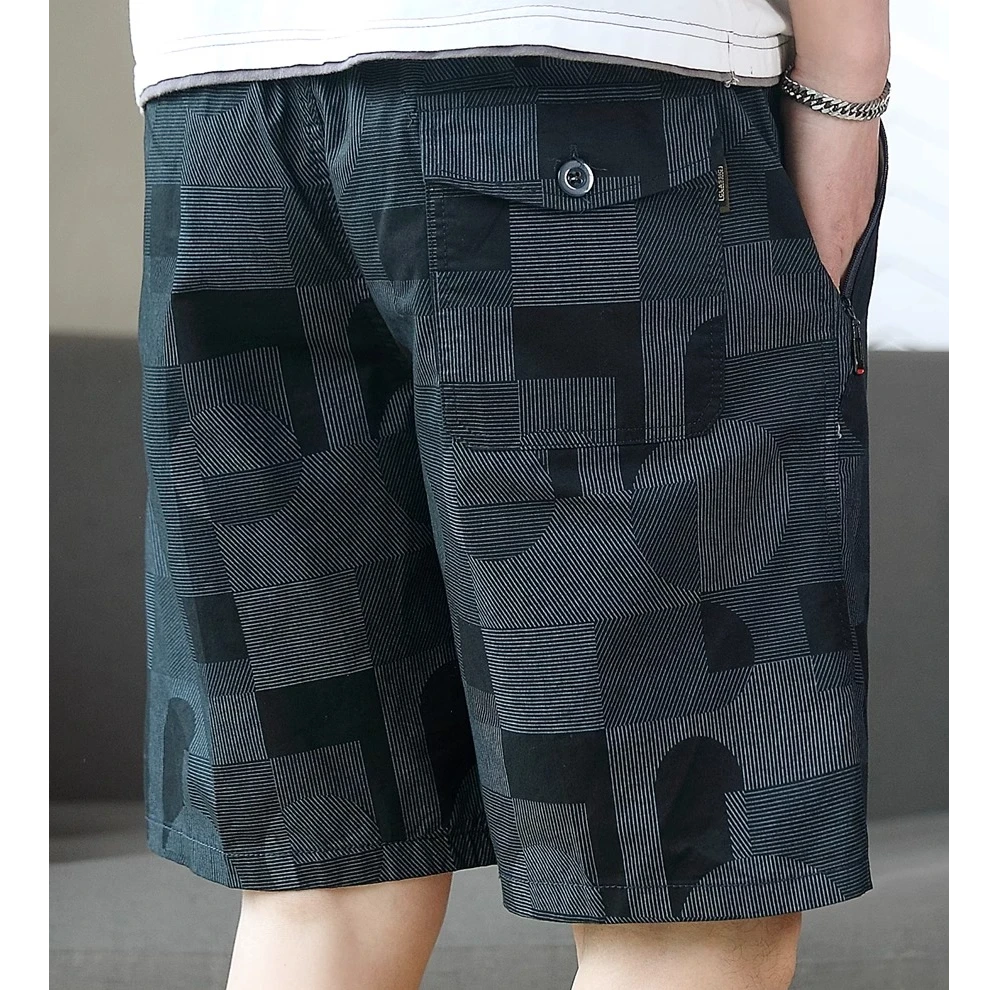 夏装薄款休闲短裤大裤衩外穿半截中裤子男士夏季潮流宽松五分裤