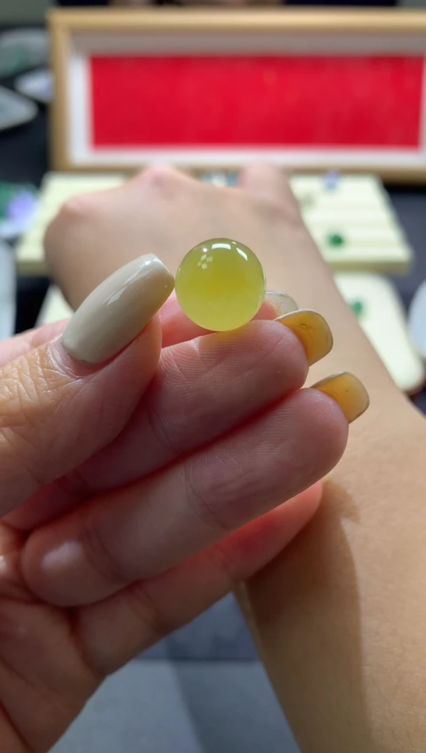 未镶嵌定制翡翠卡11.8mm