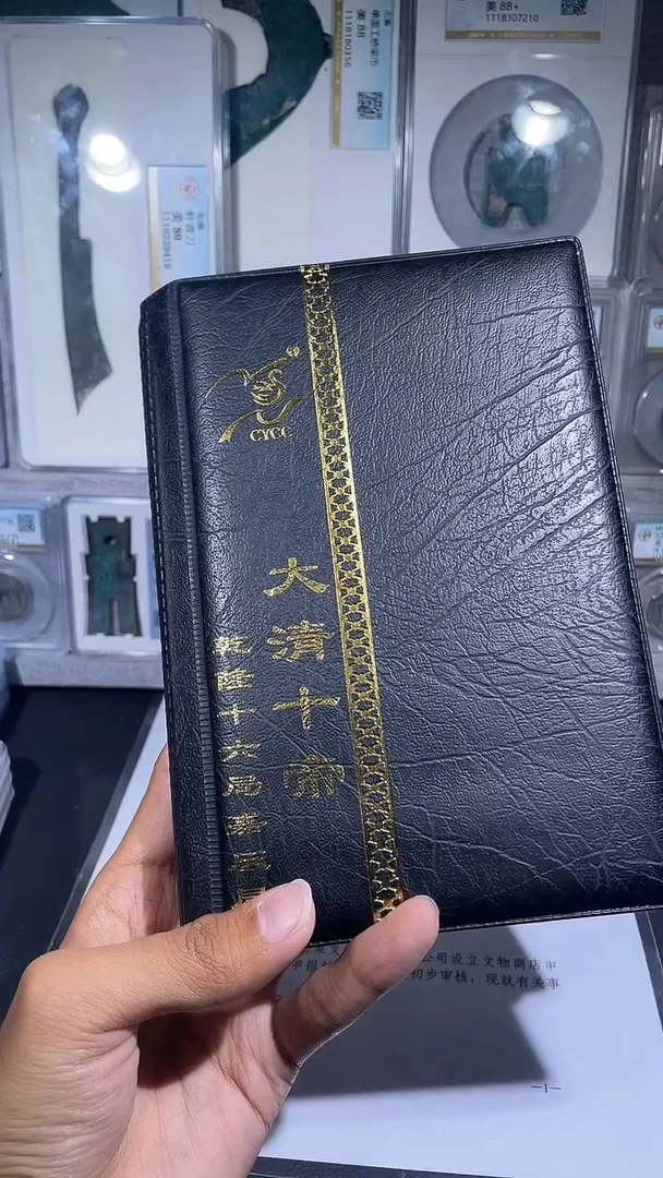 铜琪珍   清代钱币册