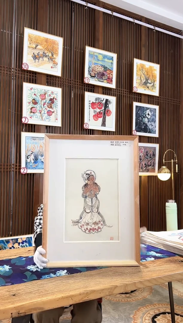 版画耿玉琨名章限量版画S