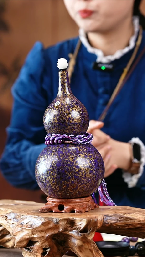 【闪购商品】103—光岳葫天然大漆酒葫芦不含漆珠
