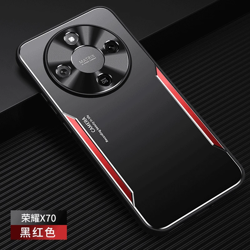 适用荣耀X70手机壳高级感honorX70磨砂保护套潮防摔个性男女新款