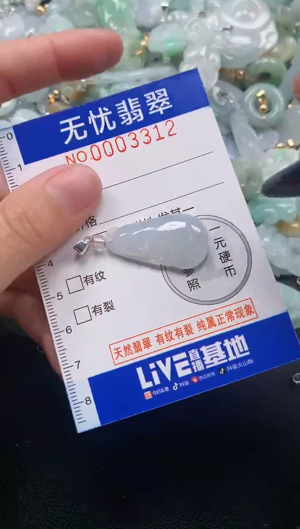 颈饰未镶嵌翡翠3312
