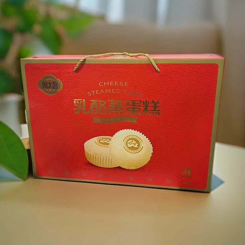 【现货速发】至4月17日周/大昌乳酪蒸蛋糕礼盒1千克/箱早餐下午茶