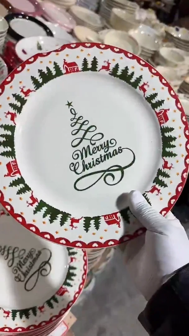 陶瓷10英寸大盘 微瑕凑满20元包邮