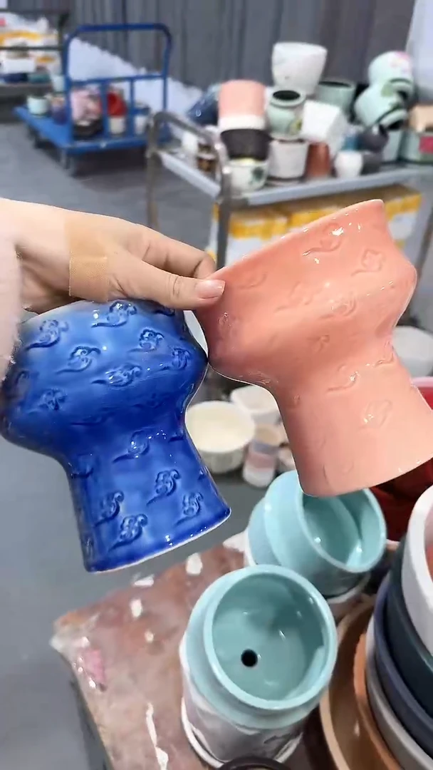 高温陶瓷花盆+E26