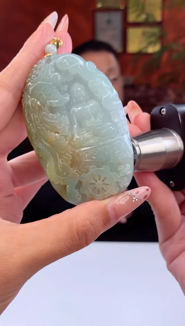 【闪购商品】定制翡翠未镶嵌挂件发货（拍一发一）