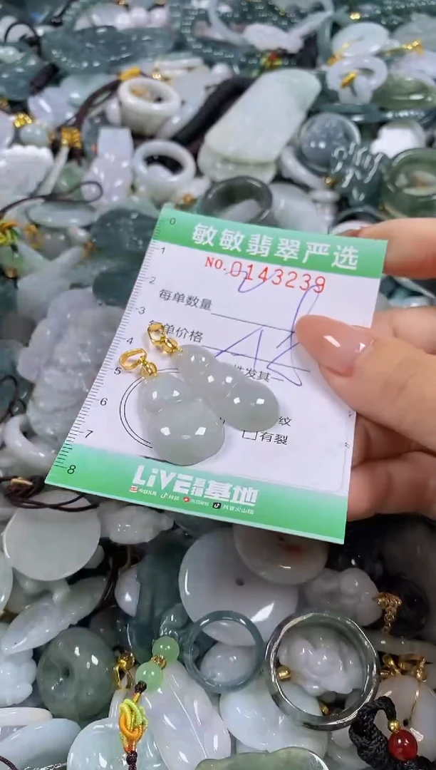 【闪购商品】翡翠未镶嵌颈饰闪购0143239多样性发其一