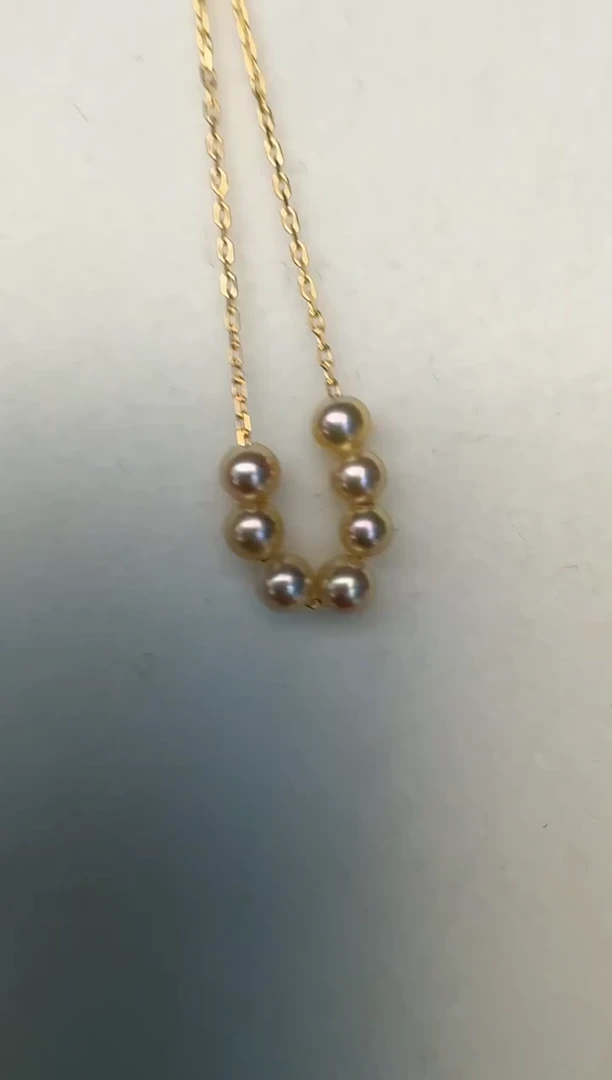 海水珍珠银S925镶嵌颈饰项链