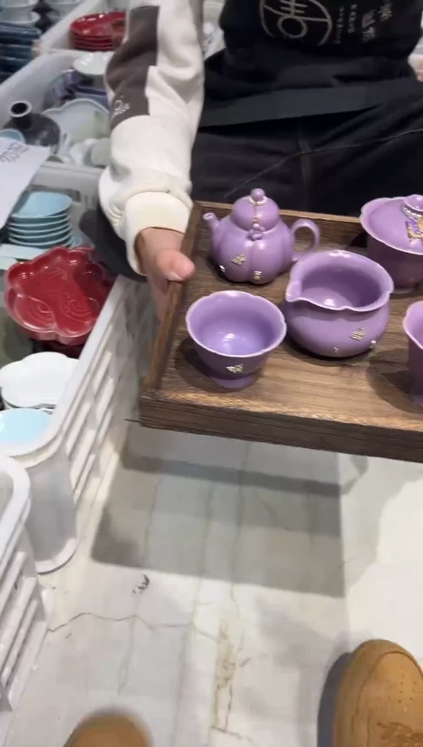 盘陶梵古堂正品茶具