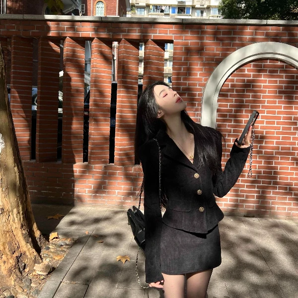 气质小香风法式时尚单上衣外套