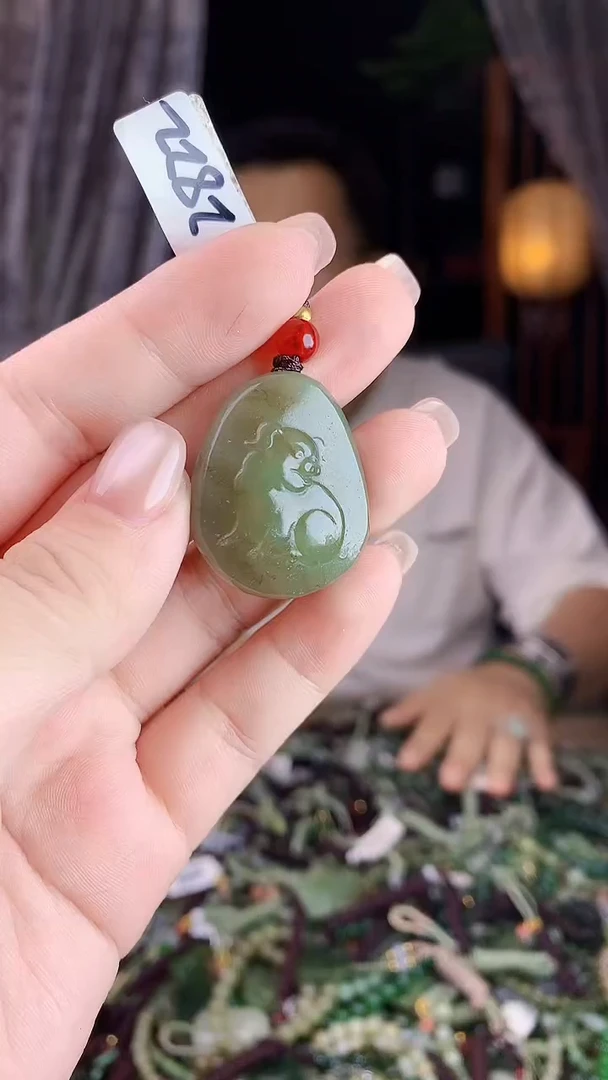 和田玉未镶嵌挂件多样性发货拍一发一