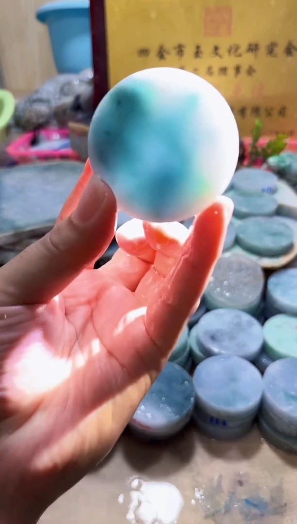 翡翠挂件未镶嵌A货常星1589