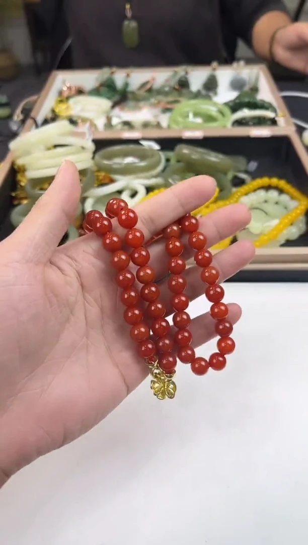 未镶嵌颈饰玛瑙/玉髓多样性拍一发一  1.06