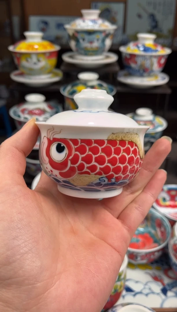 拙明院（微瑕价格）布袋盖碗
