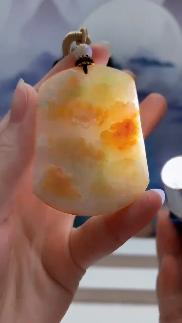 未镶嵌定制翡翠5175ry-毛货挂件49