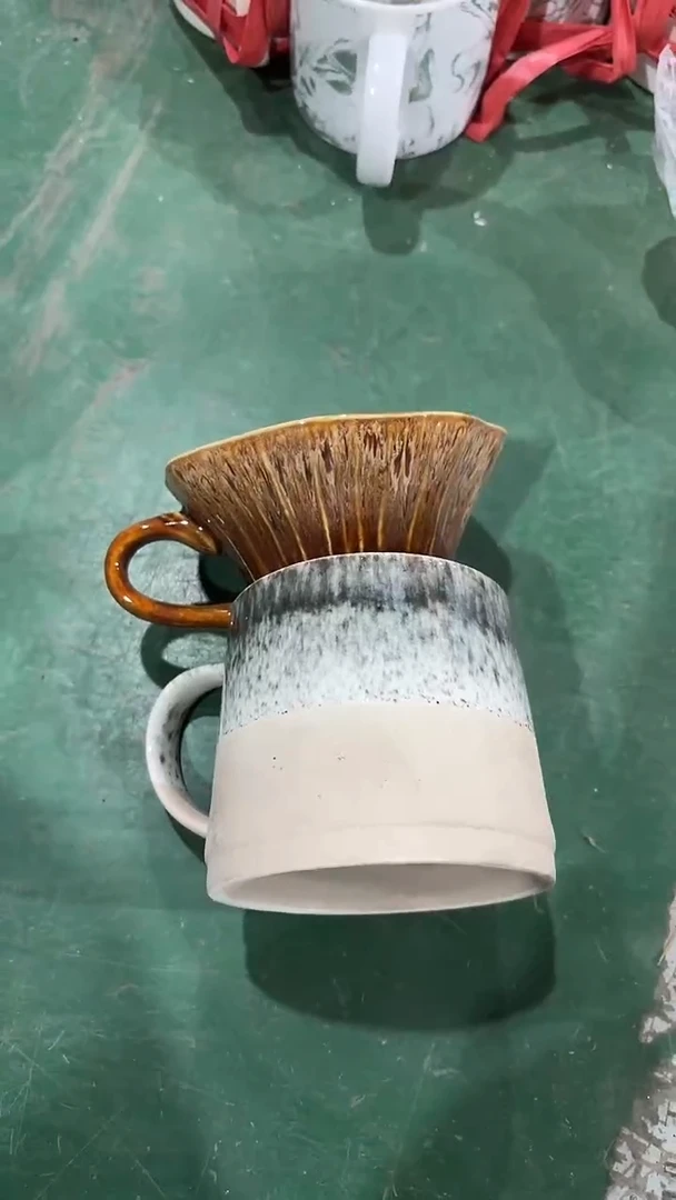 家湖高温陶瓷杯 微瑕