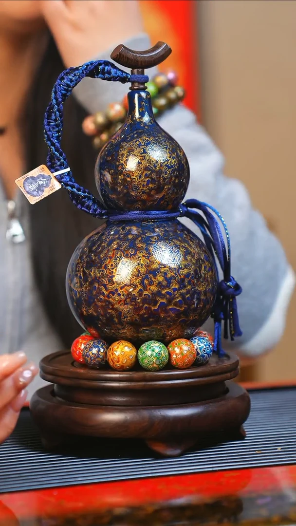 【闪购商品】JY066大师姐臻选非遗大漆酒葫芦