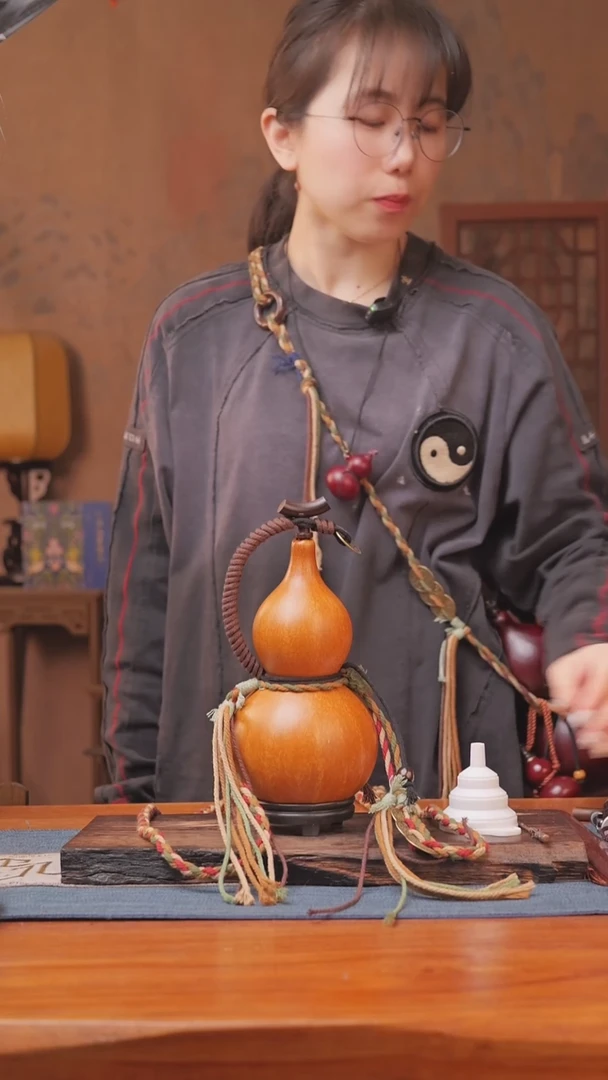 558号链接精品大漆葫芦现货现发[一物一拍]