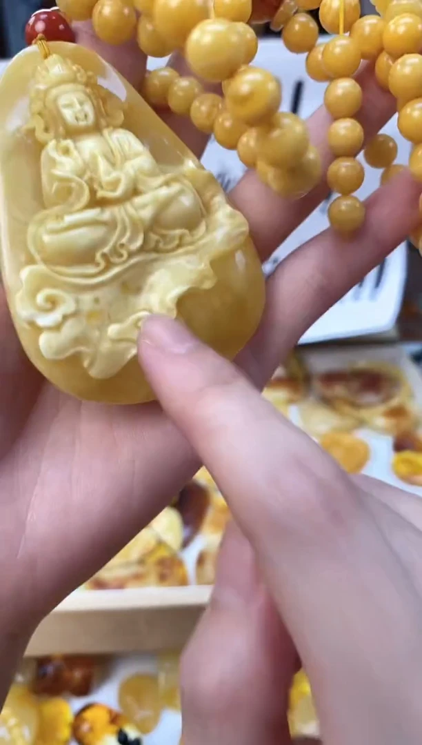 裸石琥珀未镶嵌天然琥珀蜜蜡