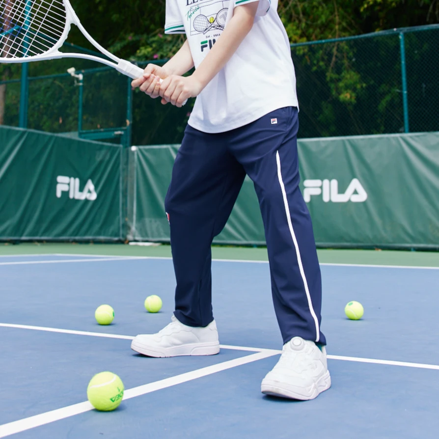 FILA斐乐儿童【旋冰科技凉感】夏季舒适运动裤K12B523606