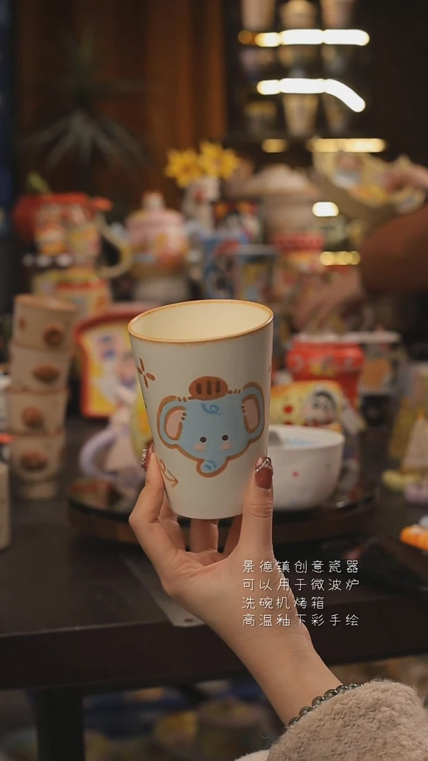 景德镇釉下彩绘设计师款式陶瓷