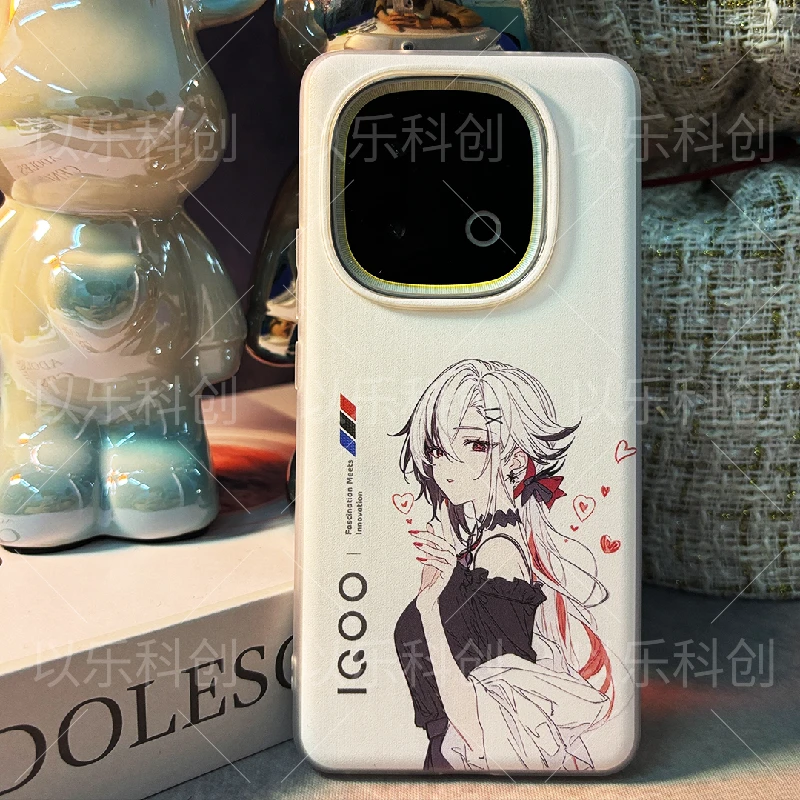 原神同人仆人阿蕾奇诺适用于iqoo13原装材质iqoo全系手机壳neo10