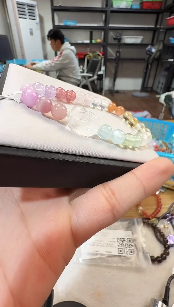 未镶嵌手链水晶晶0508 约7mm