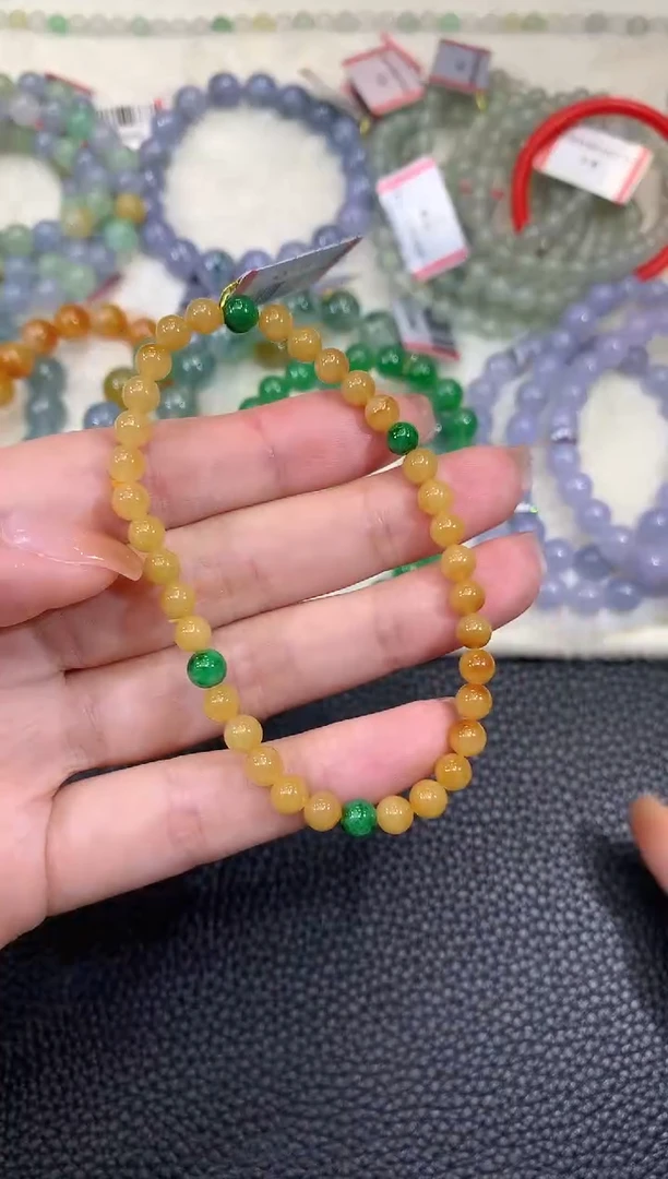 未镶嵌手串翡翠C14