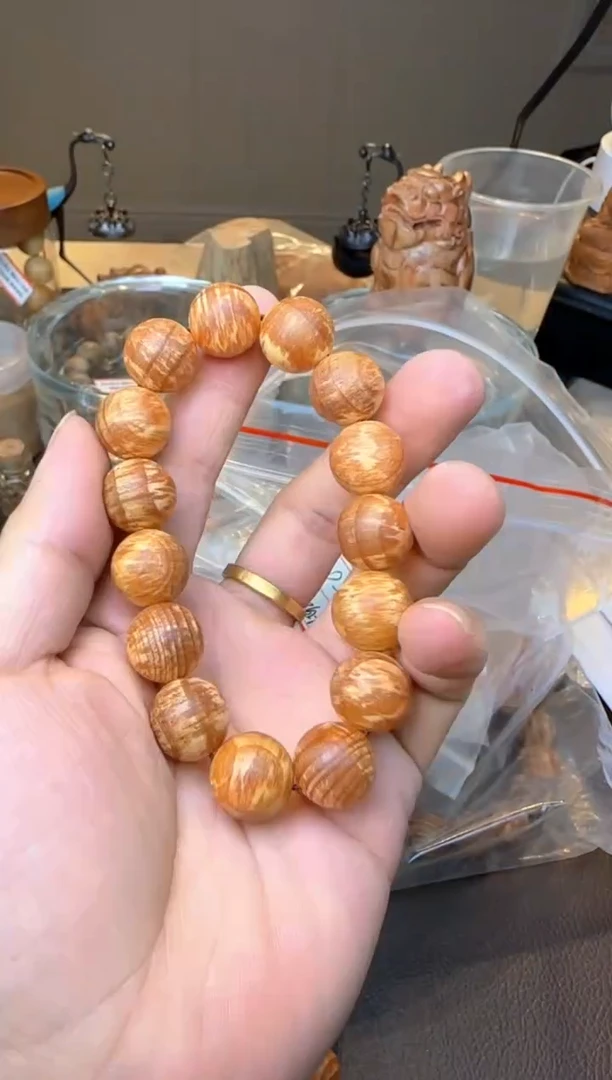 木031原木琥珀木15mm多样性发其一