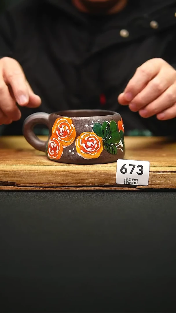 @@陶园瓷舍@@纯手工手绘@高温釉下彩