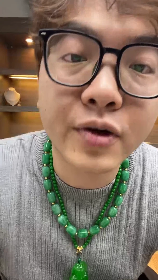 翡翠未镶嵌吊坠(赠链)高端时尚30mm平安扣