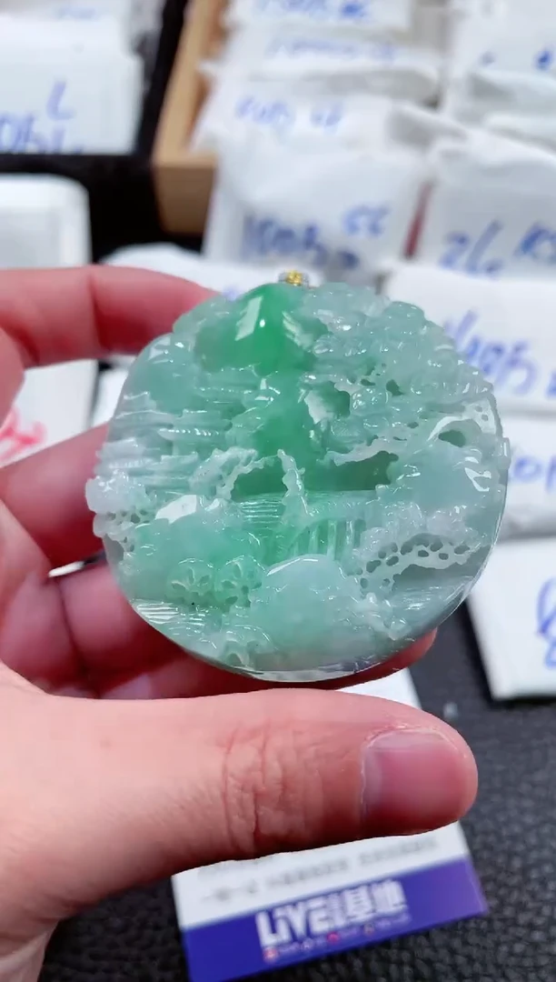 【闪购商品】翡翠颈饰未镶嵌00006348